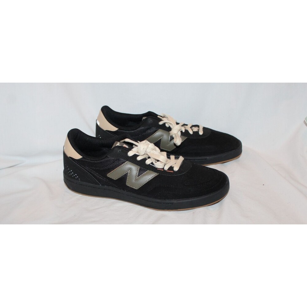 New Balance Numeric 440 Men's Athletic Skate Shoes Black Tan NWOB SZ 12